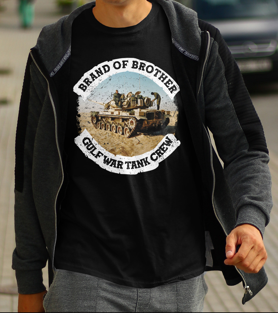 Brand Of Brother Gulf War Tank Crew T-Shirt