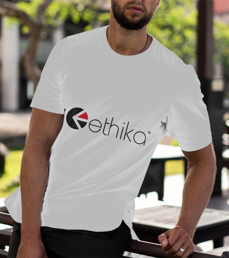 Ethika Logo Black And Red Brand Merchandise T-Shirt