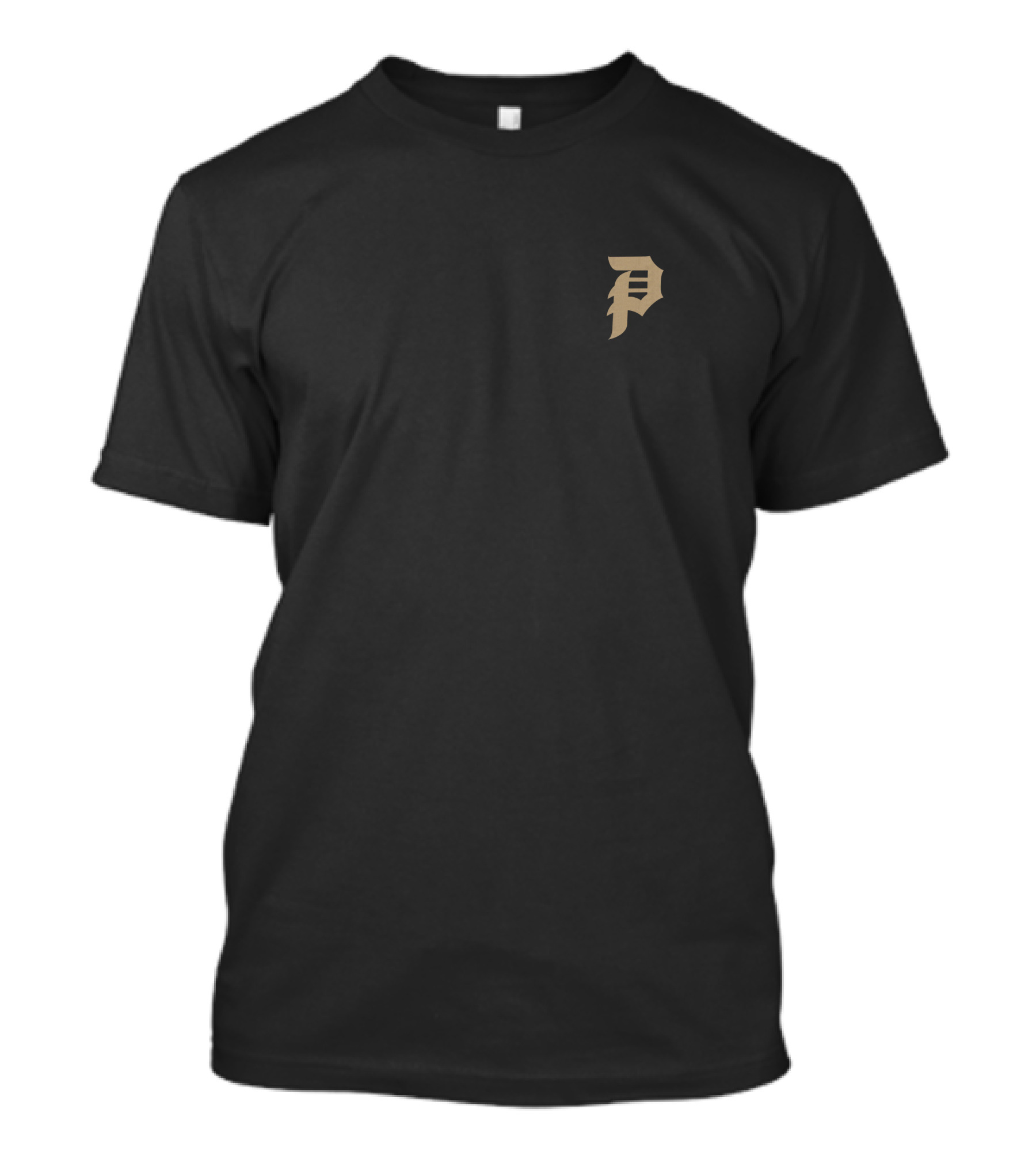 Primitive Dirty Gold Reflective P Logo And Script With Reflective Accents T-Shirt