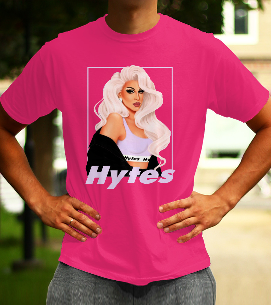 Hytes Brooke Lynn Hytes Glamorous Pink T-Shirt