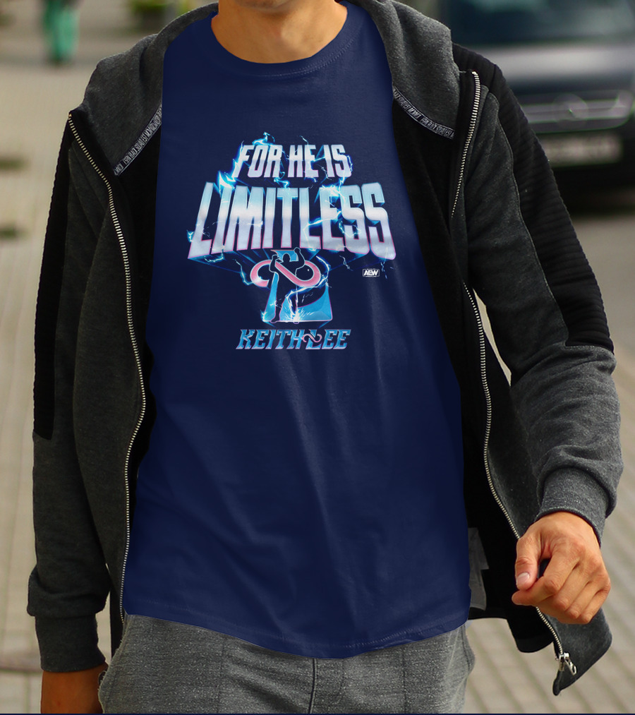 All Elite Wrestling AEW Keith Lee For He Is Limitless T-Shirt