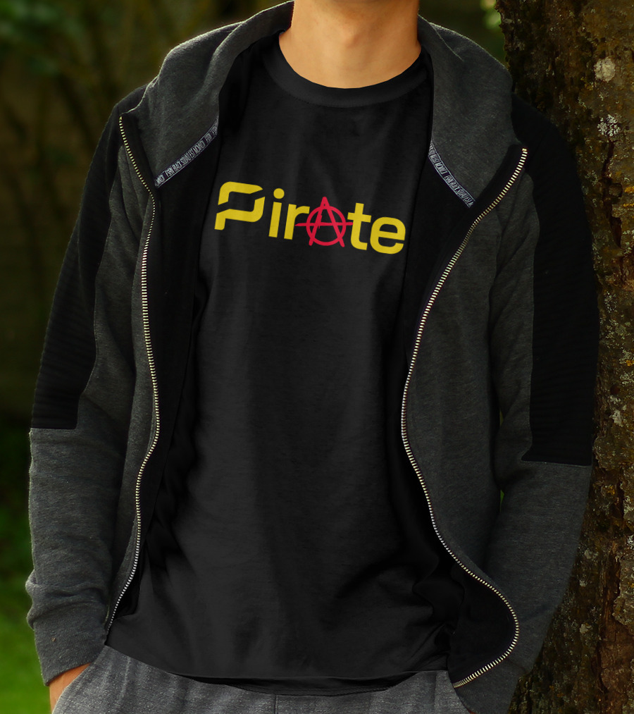 Rob Mills Enigmatico We ARRR Pirate With Anarchy T-Shirt