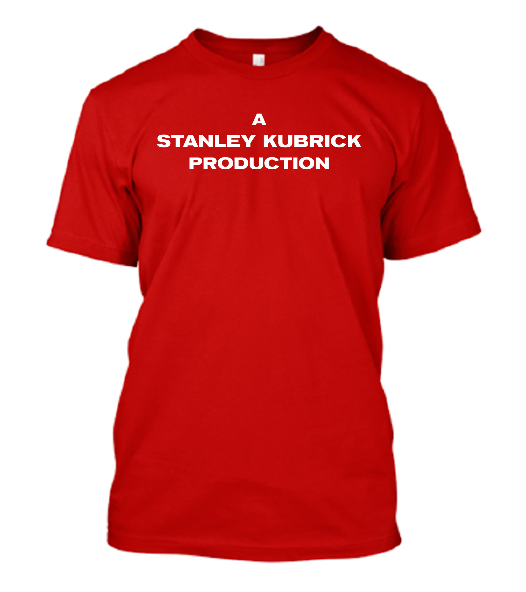A Stanley Kubrick Production Red T-Shirt
