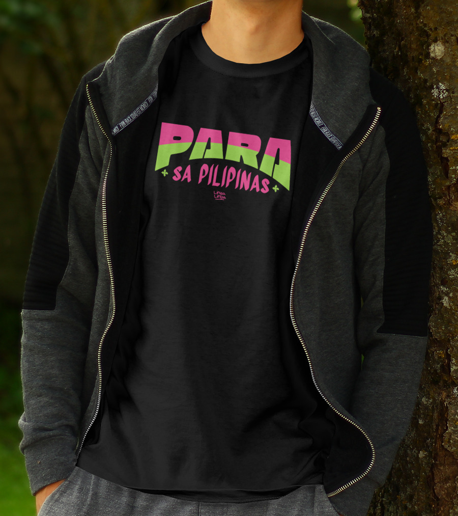 Jex De Castro Para Sa Pilipinas Linya Linya Exclusive Merch Product T-Shirt