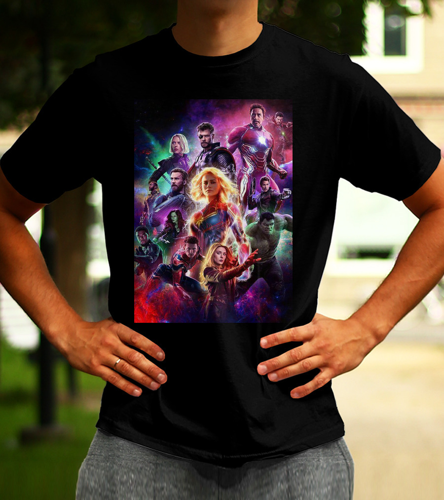 Marvel Avengers Endgame Superhero Team T-Shirt