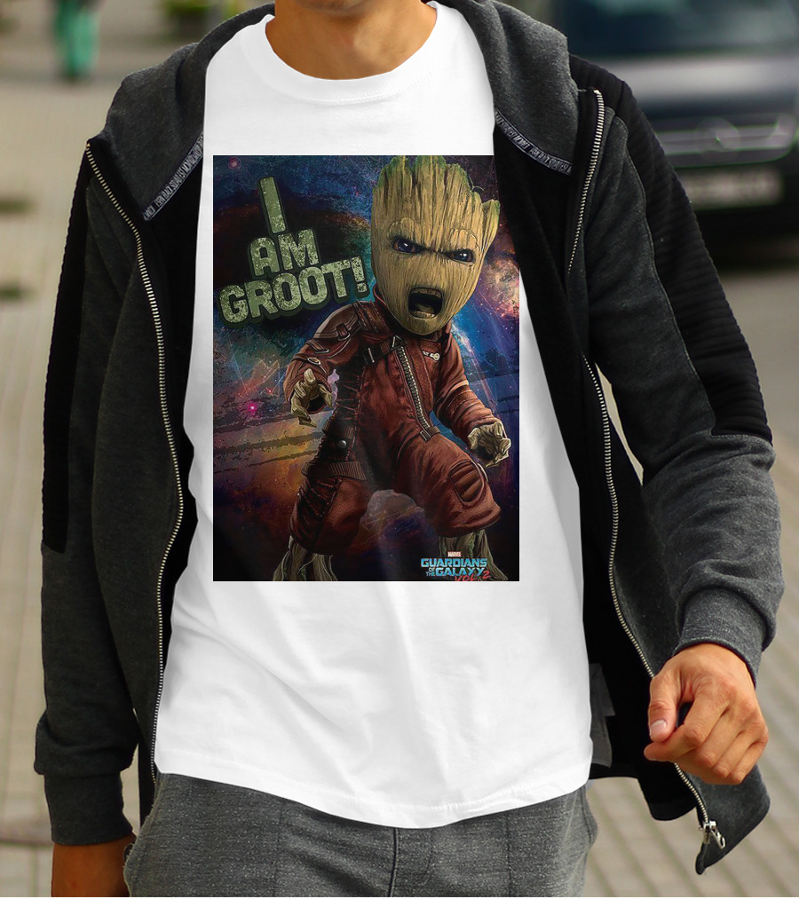 I Am Groot Guardians Of The Galaxy Vol. 2 T-Shirt