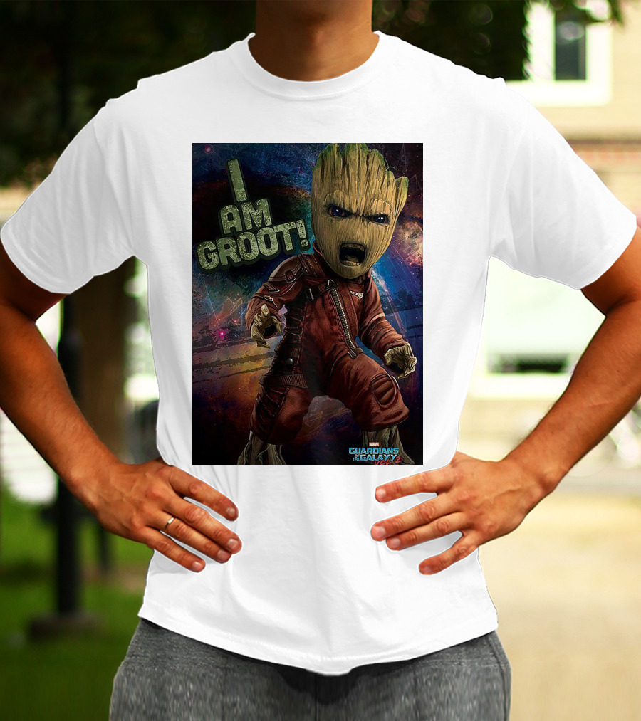 I Am Groot Guardians Of The Galaxy Vol. 2 T-Shirt