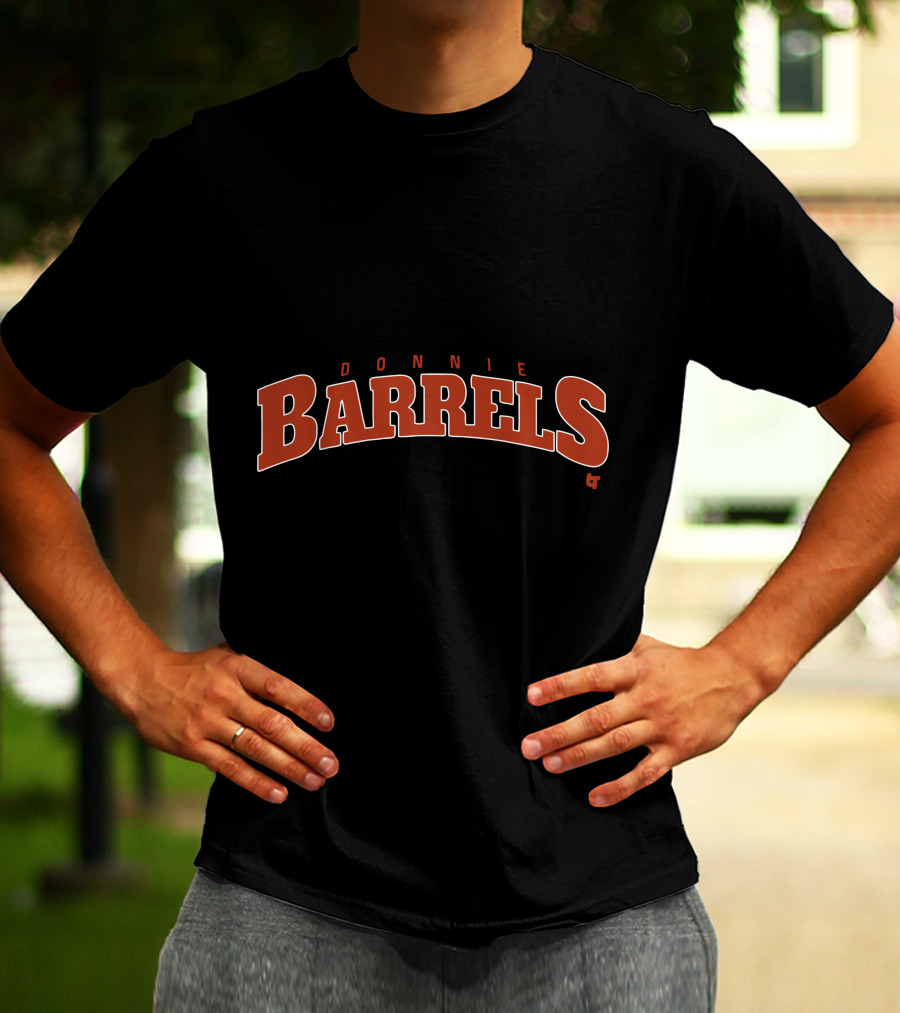 Donnie Barrels Baseball Inspired T-Shirt