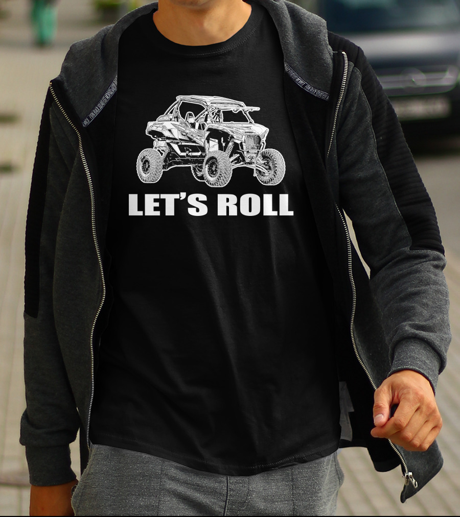 Kawasaki Teryx Krx 1000 Let's Roll Adventure Off-Road Vehicle T-Shirt