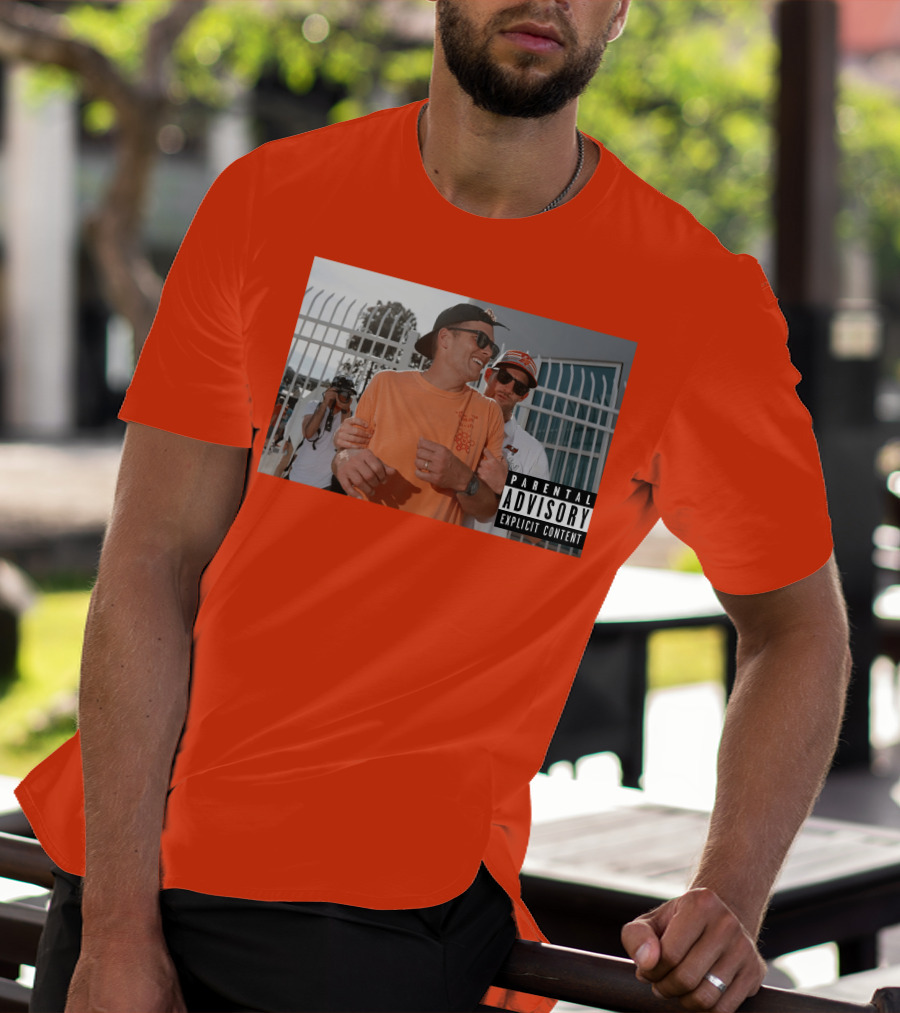 Parental Advisory Tom Brady Drunk Fun T-Shirt