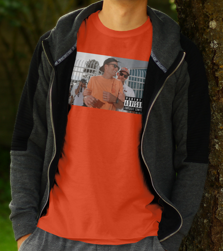 Parental Advisory Tom Brady Drunk Fun T-Shirt