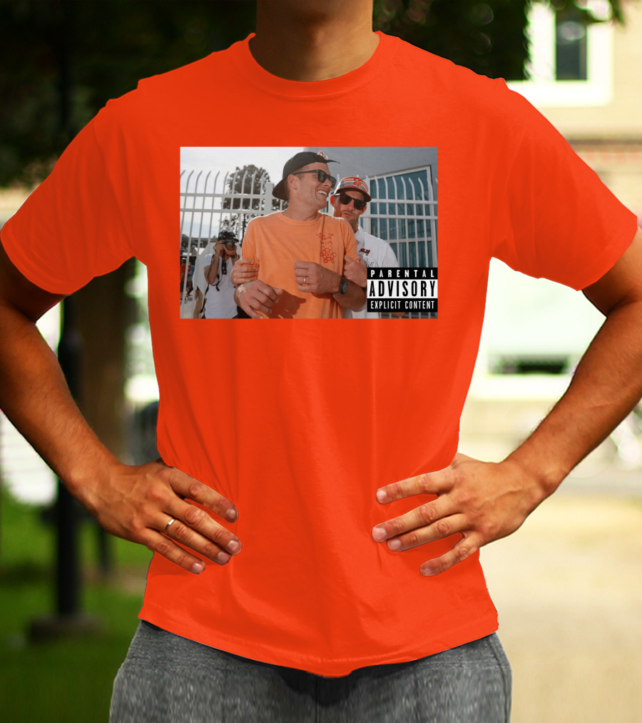 Parental Advisory Tom Brady Drunk Fun T-Shirt