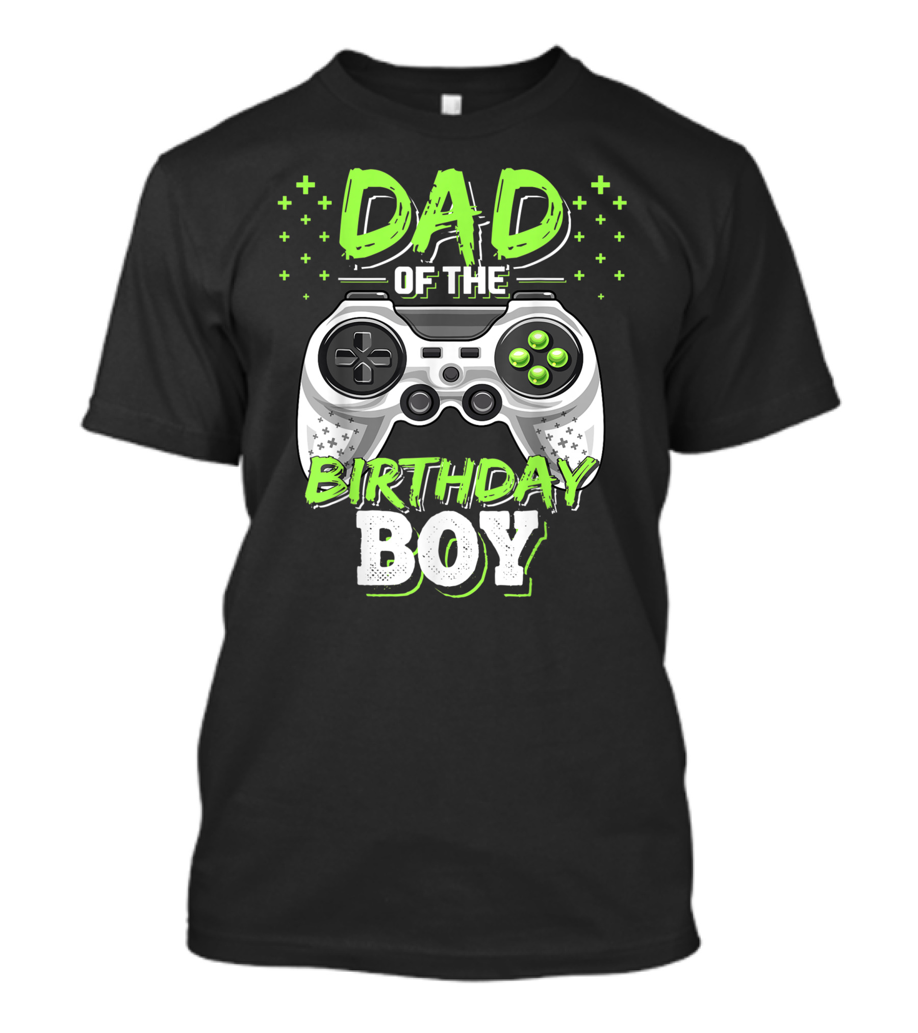 Dad Of The Birthday Boy Video Gamer Party Matching Mens T-Shirt
