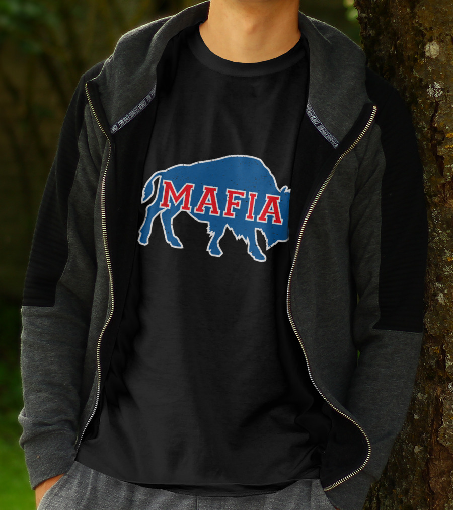 Buffalo Bills Mafia Vintage Buffalo Sports Fan Football T-Shirt