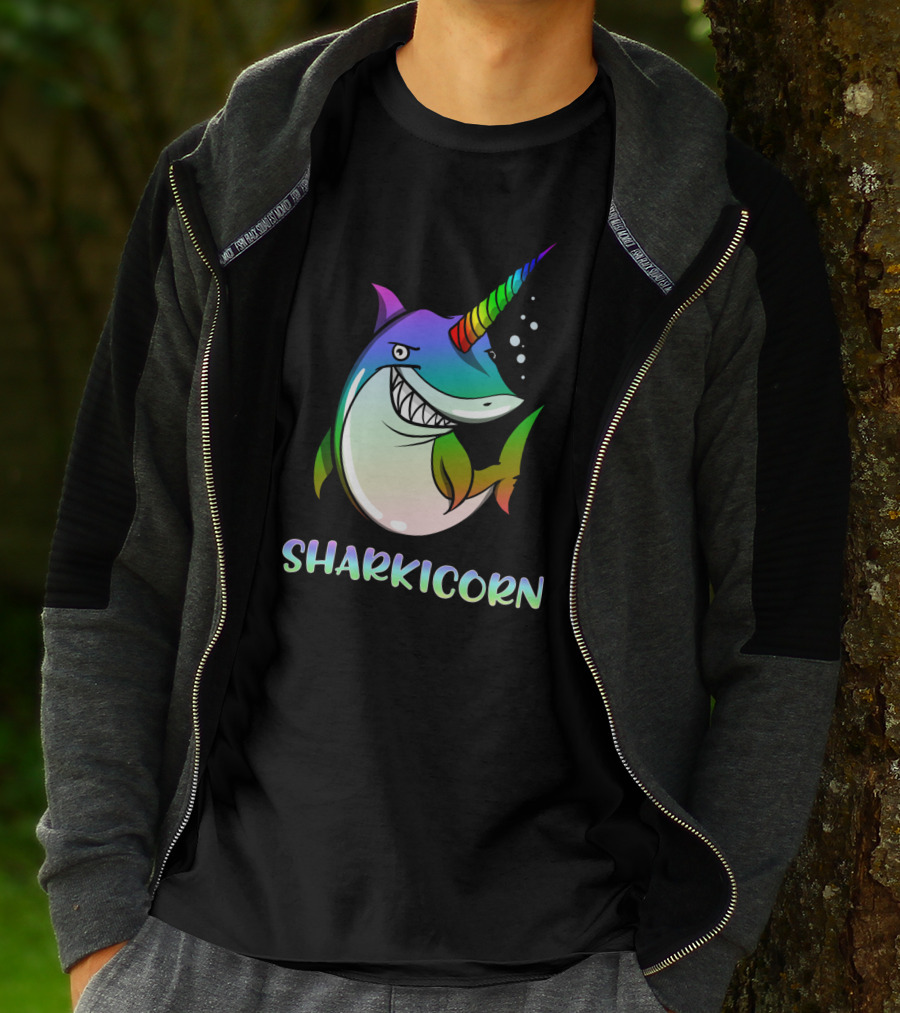 I Cant Keep Calm Sharkicorn Its My Daughters 1st Birthday T-Shirt
