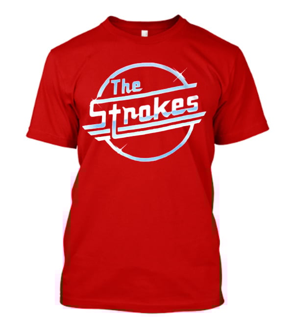 The Strokes Retro Logo Merch T-Shirt