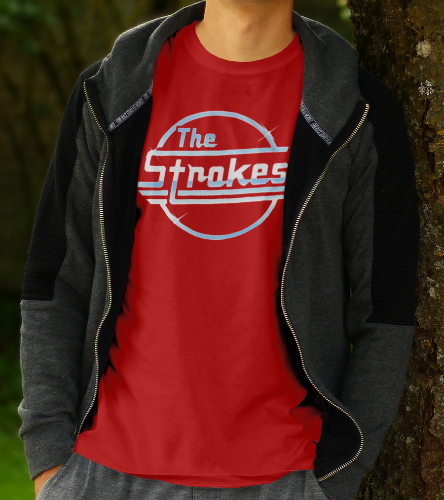 The Strokes Retro Logo Merch T-Shirt