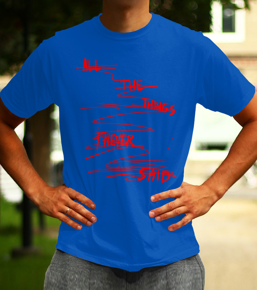 Tate McRae All The Things I Never Said Merch T-Shirt