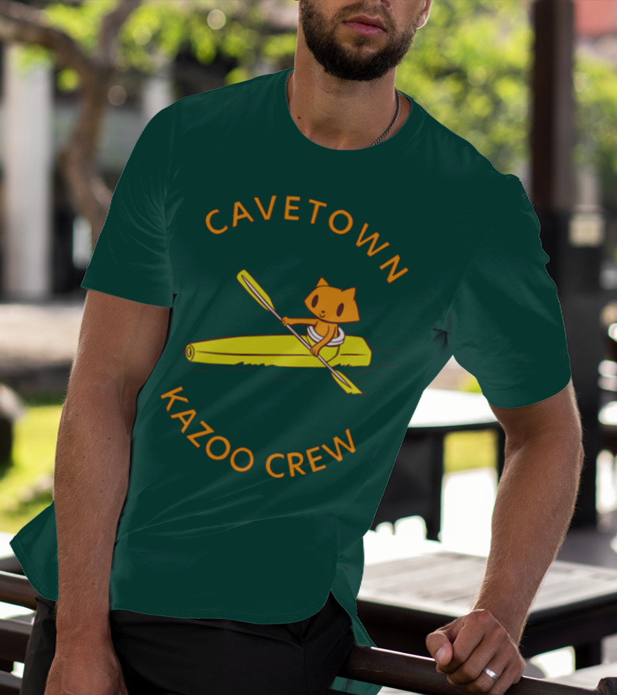 Cavetown Kazoo Crew Cat In Canoe T-Shirt