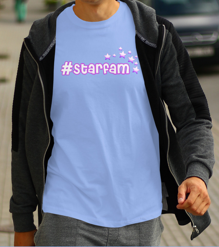 Starfam Purplestars02 Collection T-Shirt