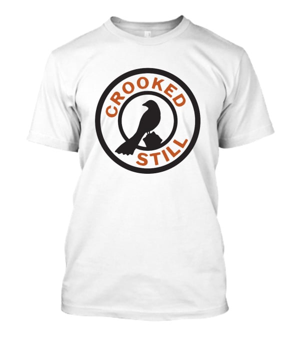 CROOKED STILL Bird Logo Circle T-Shirt