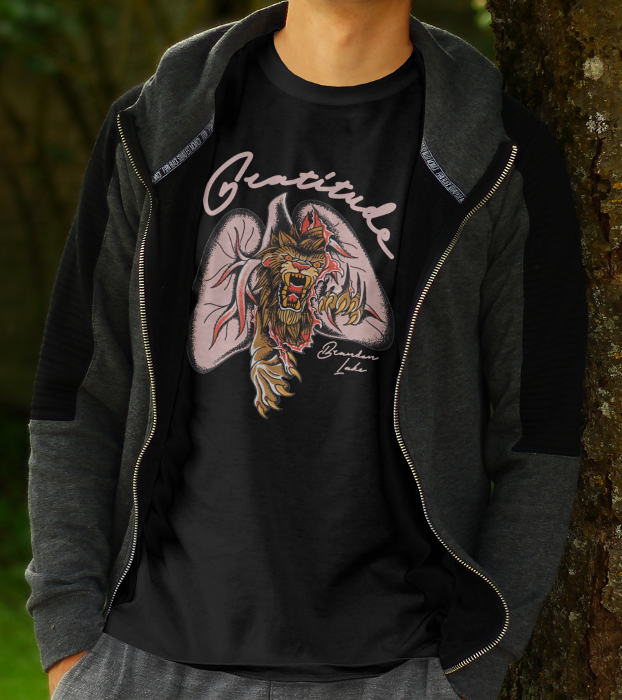 Gratitude Brandon Lake Lion Lungs T-Shirt