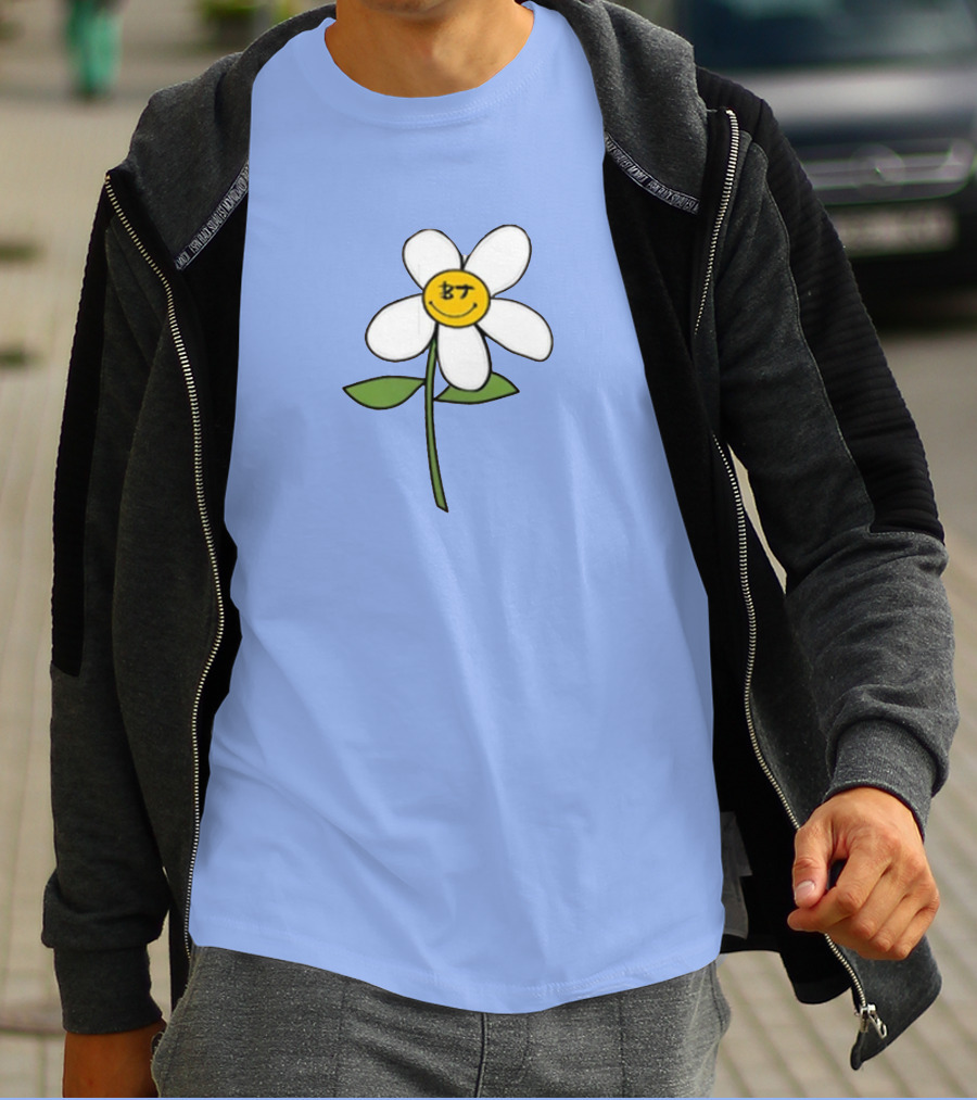 Brennen Taylor Merch Smiling Flower T-Shirt