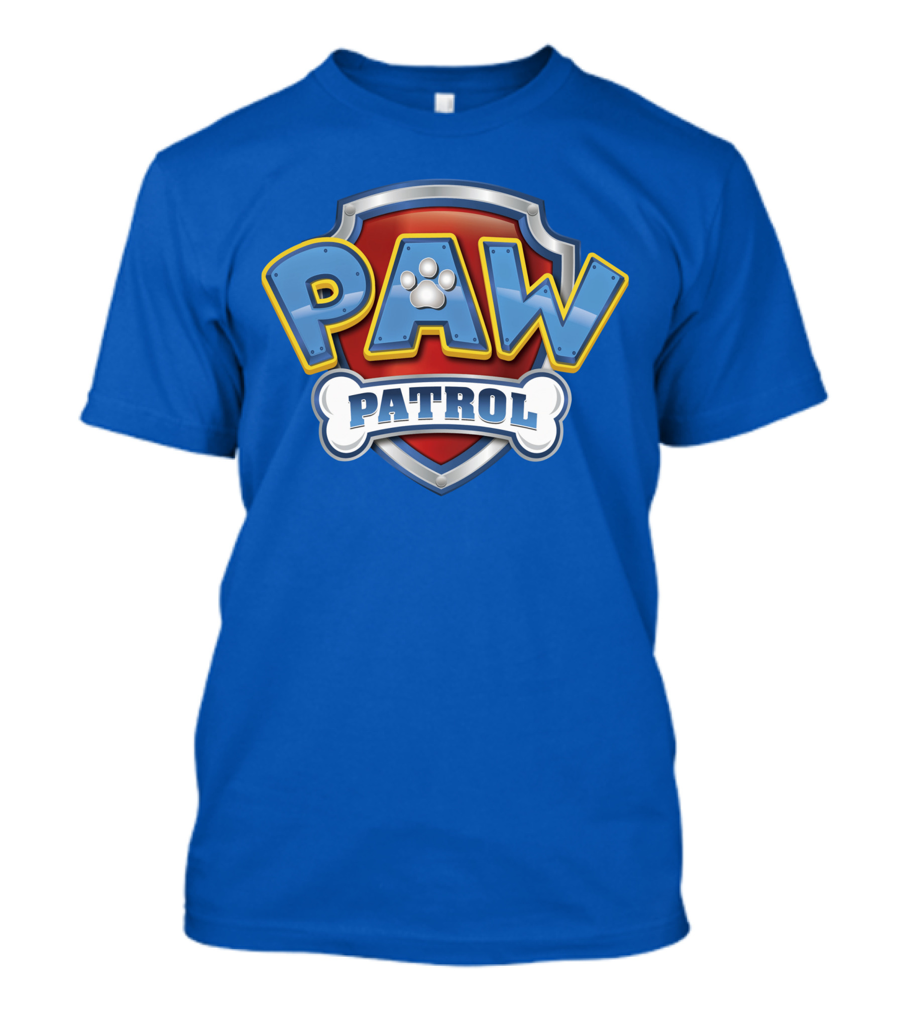 Paw Patrol Birthday Celebration Shield And Bone T-Shirt