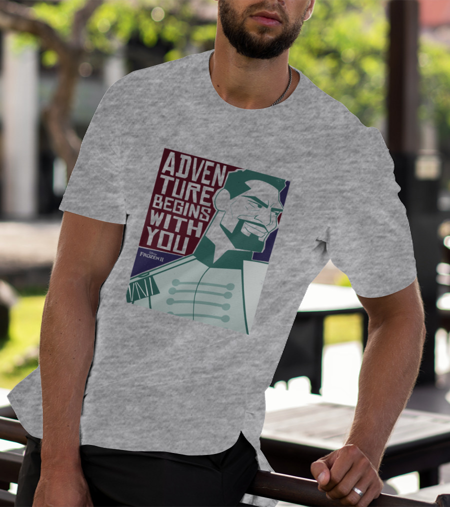 Disney Frozen 2 Adventure Begins With You Matthias T-Shirt