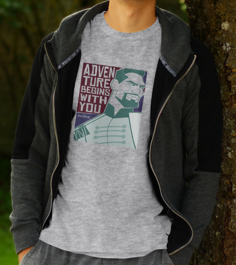 Disney Frozen 2 Adventure Begins With You Matthias T-Shirt