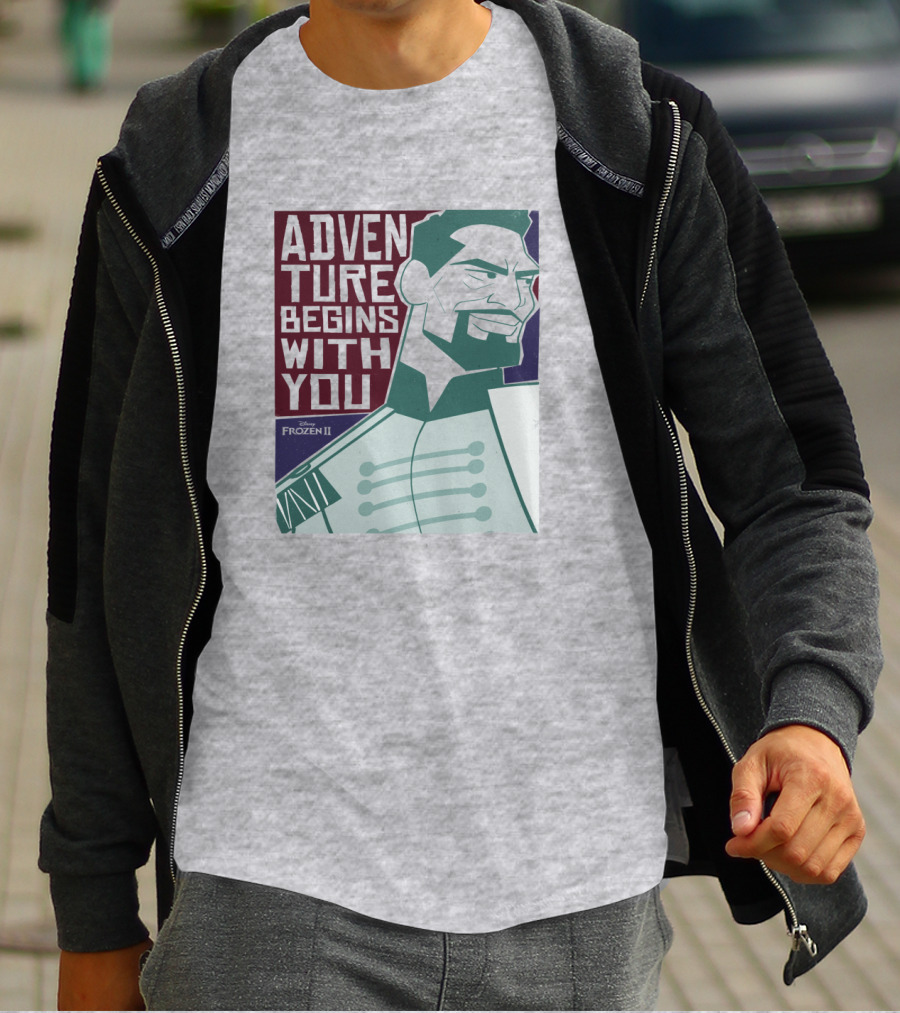 Disney Frozen 2 Adventure Begins With You Matthias T-Shirt