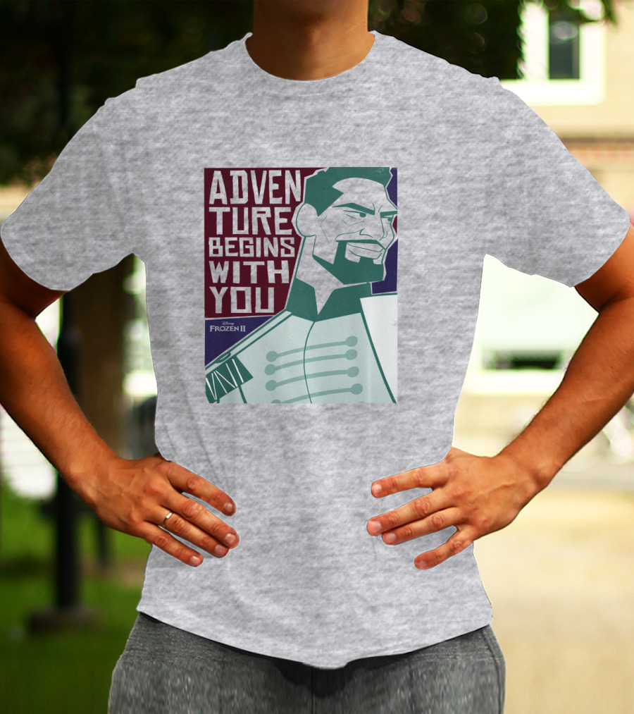 Disney Frozen 2 Adventure Begins With You Matthias T-Shirt
