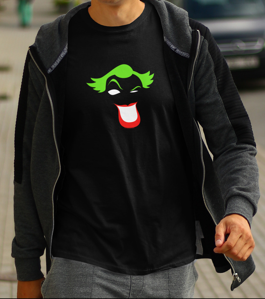 Batman Joker Simplified Iconic Face T-Shirt