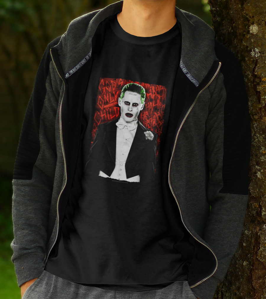 The Joker Suicide Squad God's Only Child Dressed To Kill T-Shirt