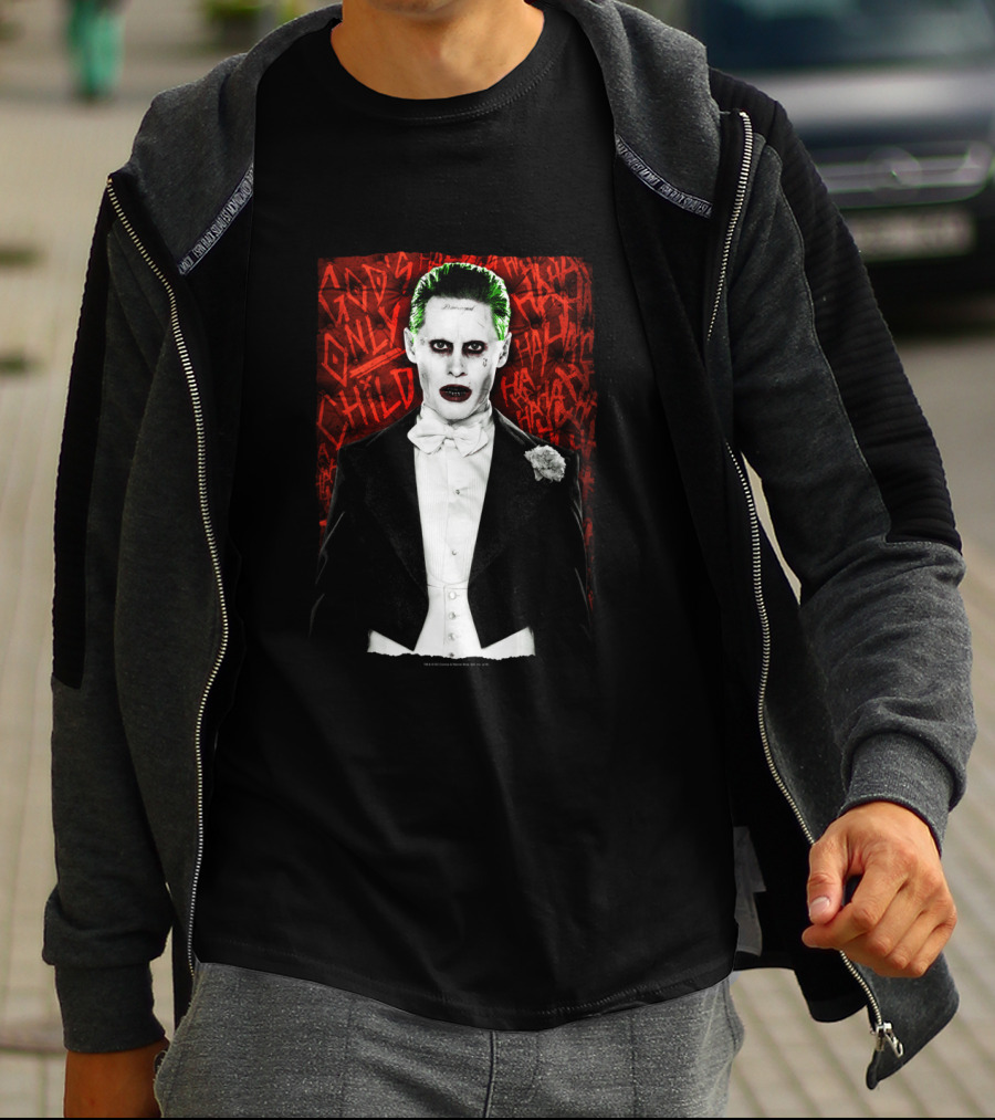 The Joker Suicide Squad God's Only Child Dressed To Kill T-Shirt