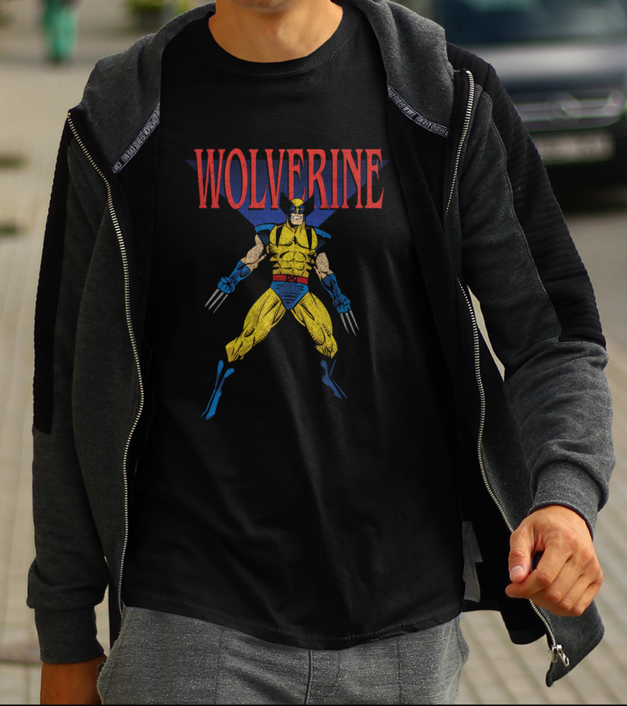 Wolverine Marvel X Men Classic Comic T-Shirt
