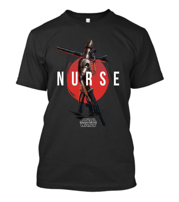 Star Wars The Mandalorian IG 11 Nurse Droid Red Circle T-Shirt