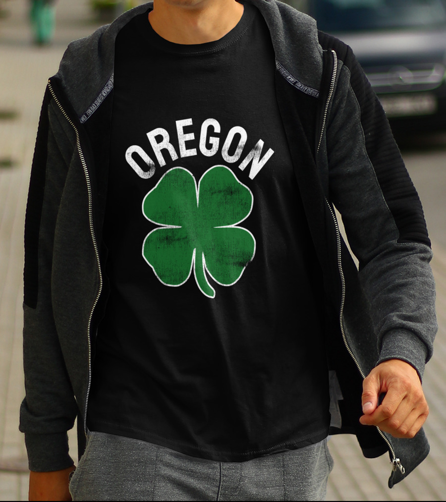 St. Patrick's Day Oregon Shamrock Irish Saint T-Shirt