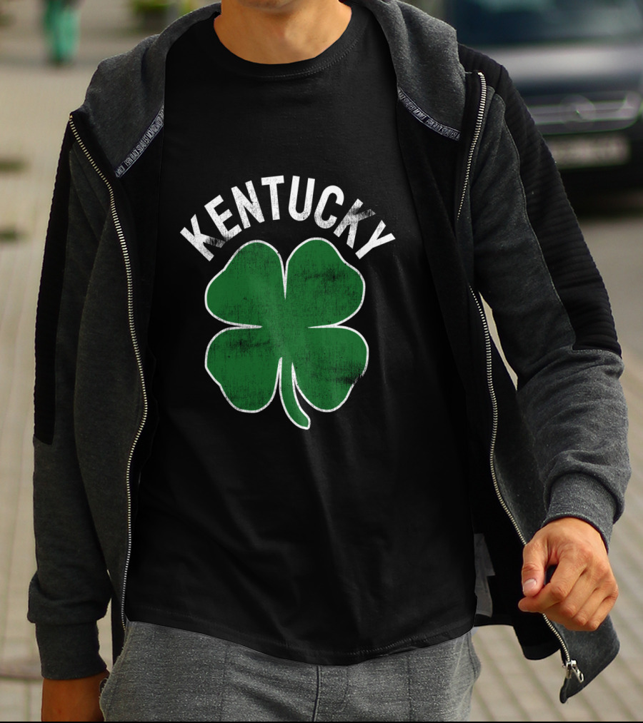 Kentucky Shamrock St. Patrick's Day Irish T-Shirt