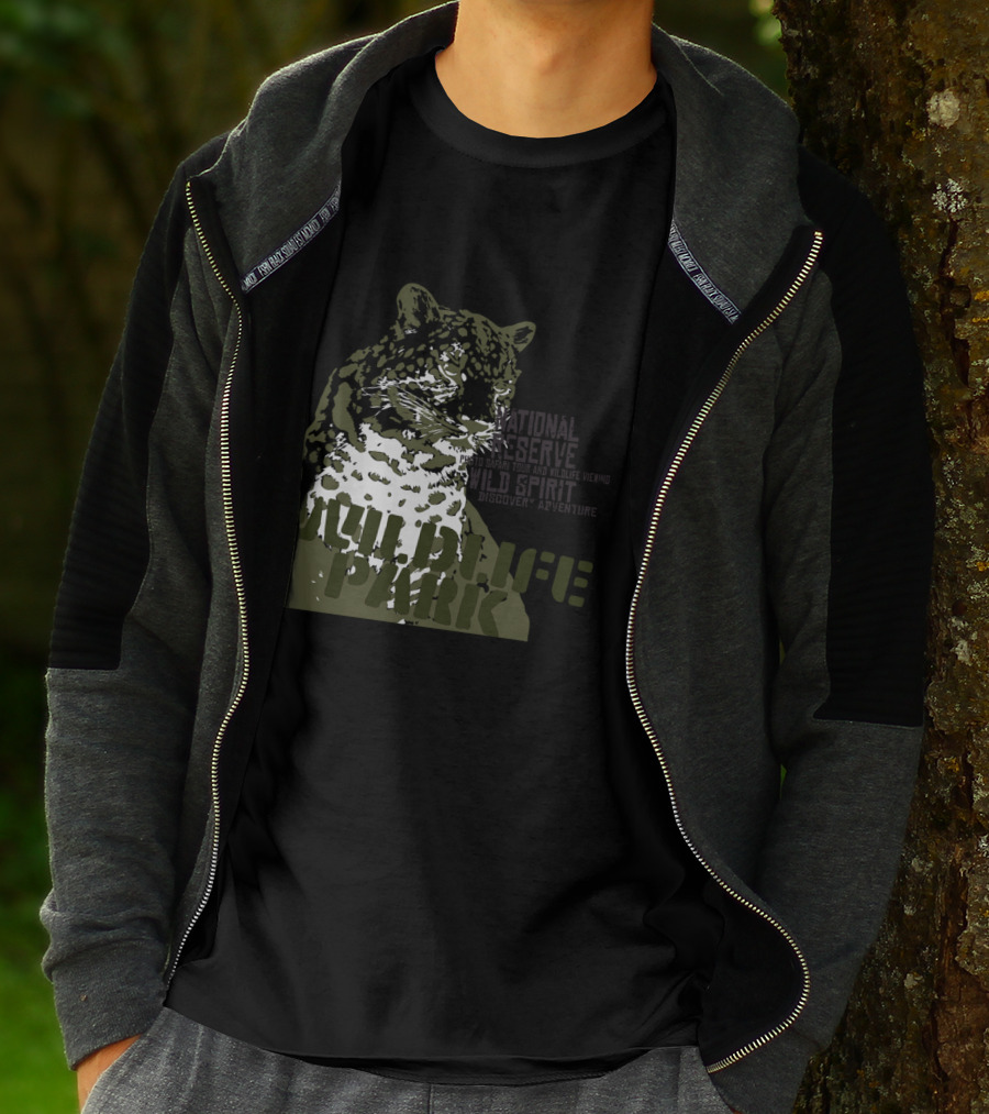 Wildlife Park National Reserve Wild Spirit Discover Adventure T-Shirt