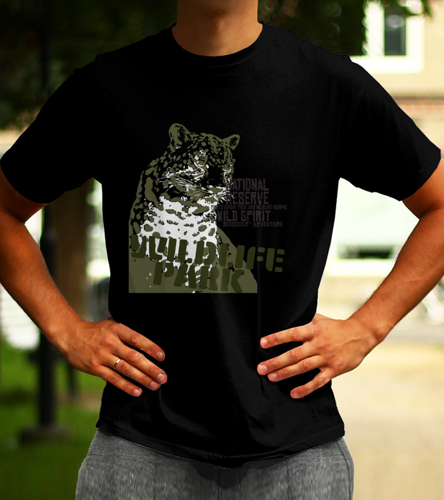 Wildlife Park National Reserve Wild Spirit Discover Adventure T-Shirt