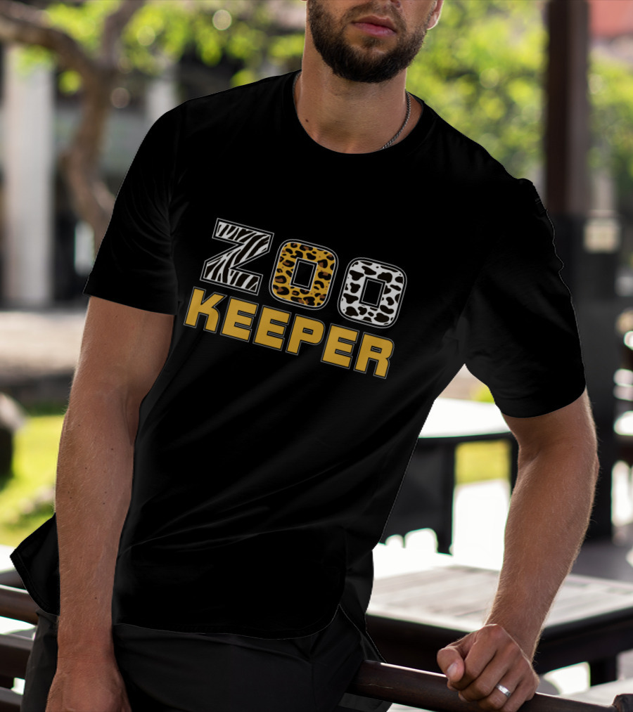 Zookeeper African Savanna Wildlife Animal Safari T-Shirt