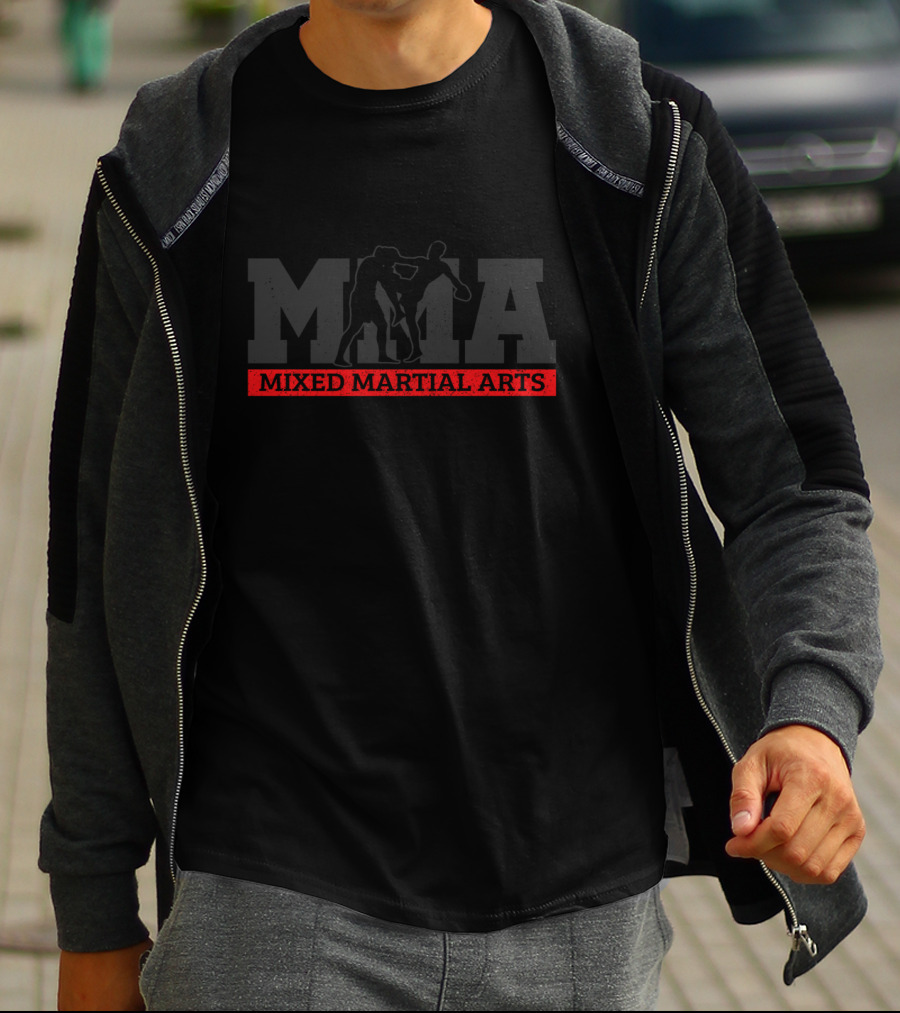 MMA Mixed Martial Arts Fighter Jiu Jitsu T-Shirt