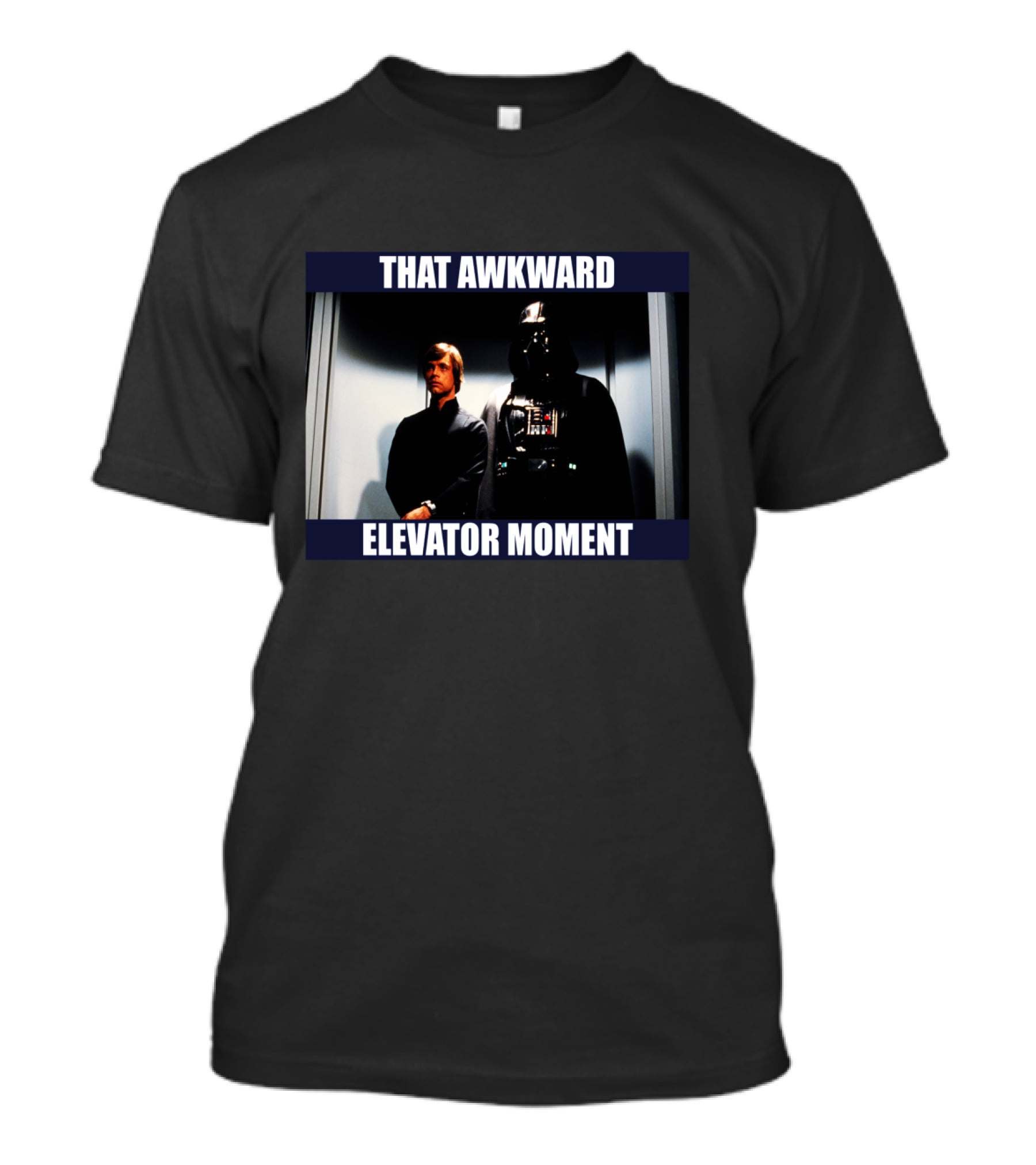 That Awkward Elevator Moment Darth Vader Luke Skywalker T-Shirt