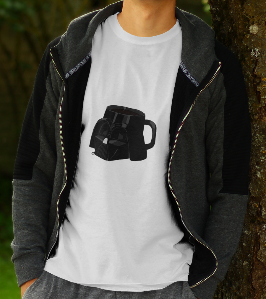 Darth Vader I Like My Coffee On The Dark Side T-Shirt