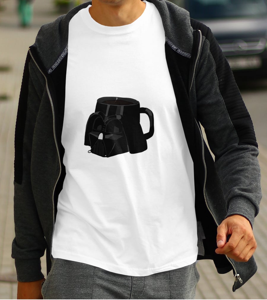 Darth Vader I Like My Coffee On The Dark Side T-Shirt