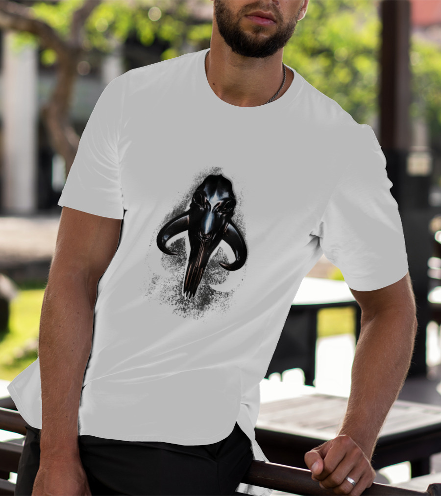 Mandalorian Armorer Mythosaur Metal T-Shirt