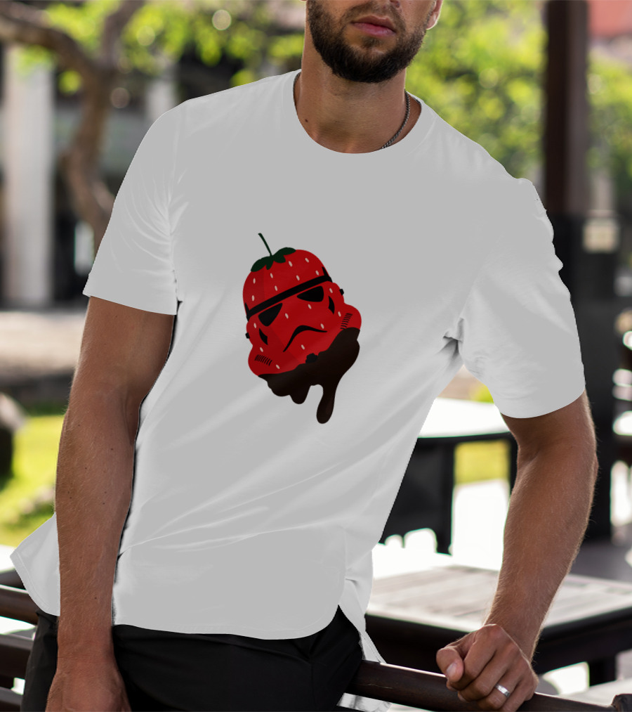 Star Wars Stormtrooper Chocolate Dipped Strawberry T-Shirt