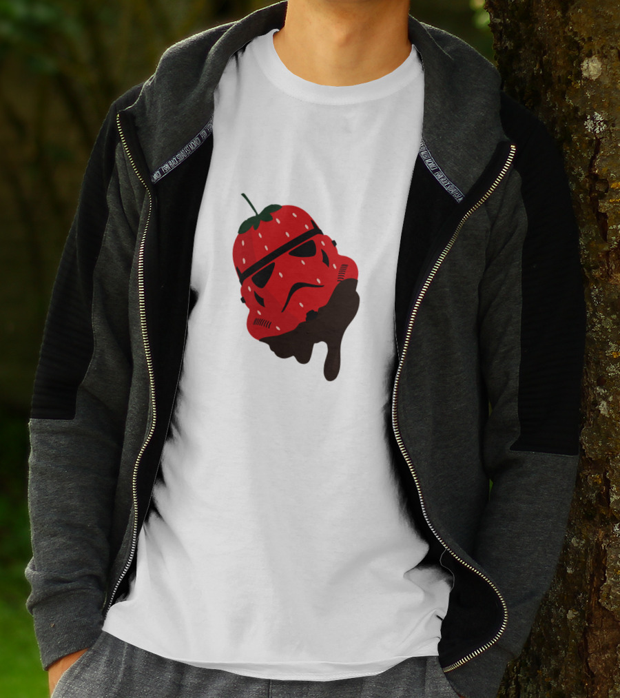 Star Wars Stormtrooper Chocolate Dipped Strawberry T-Shirt