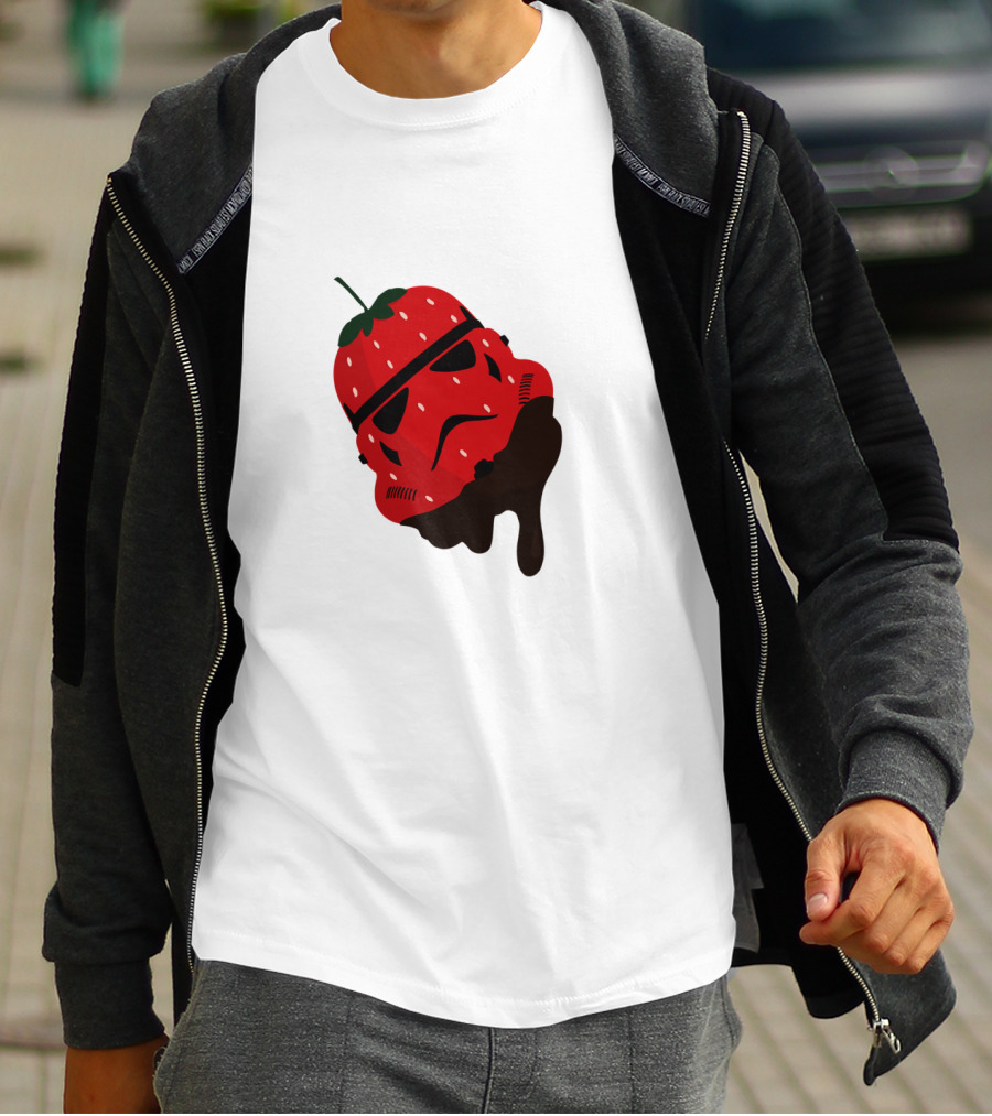 Star Wars Stormtrooper Chocolate Dipped Strawberry T-Shirt